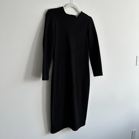 Vince Long Sleeve Dress in Black | Size Small - Picture 4 of 10